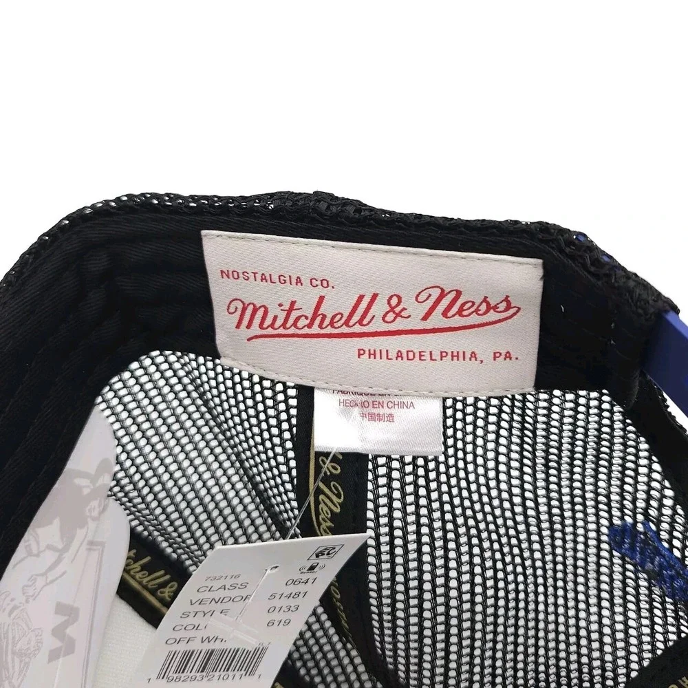 Mitchell & Ness Los Angeles‎ Dodgers Snapback Trucker Hat 60 Year Patch Foam Cap